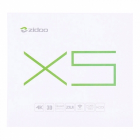 ZIDOO X5 Amlogic S905 Android 5.1 Lollipop Quad Core TV Box 1GB/8GB H.265 2.4GHz WiFi BT HDMI2.0 KODI Pre-installed zidoo x6 pro