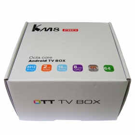 Android 6.0 TV BOX KM8 PRO Amlogic S912 Octa Core 2GB/16GB Kodi 17.0 Bluetooth 2.4G/5GHz Dual WIFI Better than X96 A95X M8S