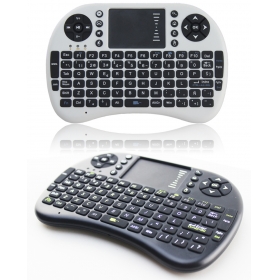 Mini Keyboard I8 Wireless Touchpad for Android TV Box Computer Black
