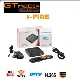 GTmedia IFIRE TV Box 4K h.265 HDR STB BOX Ultra HD WIFI m3u engima2 Youtube Set top Box Media Player Support M3U