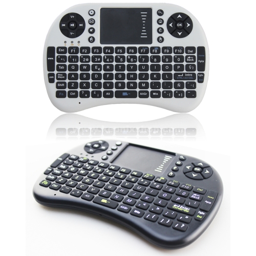  Mini Keyboard I8 Wireless Touchpad for Android TV Box Computer Black